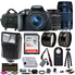 Canon EOS Rebel T5i 18.0 MP CMOS Digital Camera with EF-S 18-55mm f/3.5-5.6 IS STM Zoom Lens + EF 75-300mm f/4-5.6 III Telephoto Zoom Lens + Telephoto & Wide Angle Lenses + 12pc Bundle 32GB Deluxe Accessory Kit