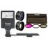 Canon EOS Rebel T5i 18.0 MP CMOS Digital Camera with EF-S 18-55mm f/3.5-5.6 IS STM Zoom Lens + EF 75-300mm f/4-5.6 III Telephoto Zoom Lens + Telephoto & Wide Angle Lenses + 12pc Bundle 32GB Deluxe Accessory Kit