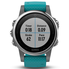 Garmin Fenix 5S - Silver with Turquoise Band