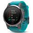 Garmin Fenix 5S - Silver with Turquoise Band