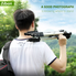 Albott 70" Travel Portable DSLR Camera Tripod Monopod Flexible Head for Canon Nikon with Carry Bag
