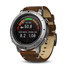 Garmin Fenix Chronos, Steel with Vintage Leather Watch Band