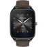 ASUS ZenWatch 2 Smartwatch 1.63" Stainless Steel - Gunmetal/Brown Leather Band (Certified Refurbished)