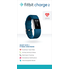 Fitbit Charge 2 Heart Rate + Fitness Wristband, Blue, Large (US Version)