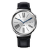 Huawei Watch Stainless Steel with Black Suture Leather Strap (U.S. Warranty)