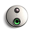 Skybell HD WiFi Doorbell Camera Alarm.com 1080p Color Night Vision Silver