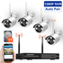 Smonet 4CH 720P HD NVR Wireless Security CCTV Surveillance Systems(WIFI NVR Kits)-Four 1.0MP Wireless WIFI Indoor Outdoor IP Cameras,P2P,65FT Night Vision, 1TB HDD Pre-installed