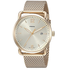 Đồng hồ Fossil The Commuter Three-Hand Date Gold-Tone Stainless Steel Watch