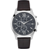 Đồng hồ GUESS Men's Brown Leather With Grey Analog Dial Watch W0876G1