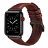 Dây da OUHENG cho đồng hồ Apple Watch Band 42mm 44mm, Sport and Edition, Brown