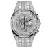 Audemars Piguet Royal Oak Offshore 18 Carat White Gold Baguette Diamond Paved Dial Automatic Men's Watch 26473BC.ZZ.8043BC.01