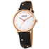 August Steiner White Dial Ladies Watch AS8260BK