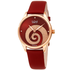 Burgi Quartz Diamond Red Dial Ladies Watch BUR201RGR