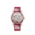 Chopard Happy Sport Mother of Pearl with Diamonds and Rubies Dial Ladies Watch 274891-5004