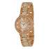 Fossil Virginia Rose Dial Rose Gold-tone and Horn Acetate Ladies Watch ES3716