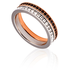 Swarovski Hint Double Ring, White, Mixed Plating 5350672-55