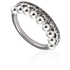 Swarovski Ladies Lisboa Ring, White, Rhodium Plated Size 55 5388859