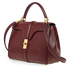 Celine Ladies Burgundy Small 16 Shoulder Bag in Satinated Calfskin 188003BEY.28LB