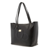 Ferragamo Gancini Calfskin Leather Tote- Black 21H019 691319