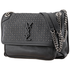 Saint Laurent Ladies Niki Medium in Lambskin with Lurex Stars 49889403U641078