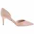 Sam Edelman Ladies Middle Heel Pump Nude 65 Dorsay Pump Nappa JAINA DRESS NAPPA LTH CLASSIC NUDE