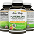 Premium Weight Loss Blend – Pure Garcinia Cambogia Green Coffee Bean & Raspberry Ketones Complex + Green Tea – High Quality Herbal Formula – Optimum Balance of Ingredients