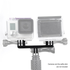 Accmor Dual Hero Mount Adapter for GoPro Hero4 Hero3+ Hero3 Hero2 Hero Black/ Silver Cameras - fits GoPro Monopod Selfie Stick and Most GoPro Hero Accessories