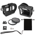 Luxebell C400 Aluminium Alloy Skeleton Thick Solid Protective Case Shell with 52mm Uv Filter for Gopro Hero 5 Camera - Wide Angle Mode Have No Vignetting
