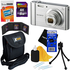Sony Cyber-shot DSC-W800 20.1 MP Digital Camera with 5x Optical Zoom and Full HD 720p Video, Silver (International Version)
