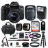 Canon EOS Rebel T6i Digital SLR w/ EF-S 18-55mm f/3.5-5.6 IS STM Lens + 58mm Wide Angle Lens + 58mm Telephoto Lens + Flash + 32GB SDHC Memory Card + 3pc Filter Kit + Wireless Remote Control + Bundle