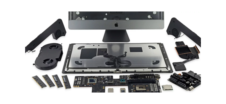 BÊN TRONG IMAC PRO: CPU INTEL XEON TÙY BIẾN, GPU HÀN CHẾT, 4 KHE RAM, 2 Ổ SSD