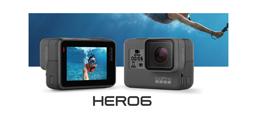 GOPRO HERO 6 BLACK: QUAY 4K 60FPS, SLOW MOTION 1080P 240FPS, NHANH VÀ THÔNG MINH HƠN, GIÁ 500 ĐÔ