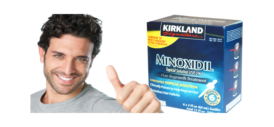 Dung Dịch Mọc Tóc, Mọc Râu Minoxidil 5% Kirkland Của Mỹ