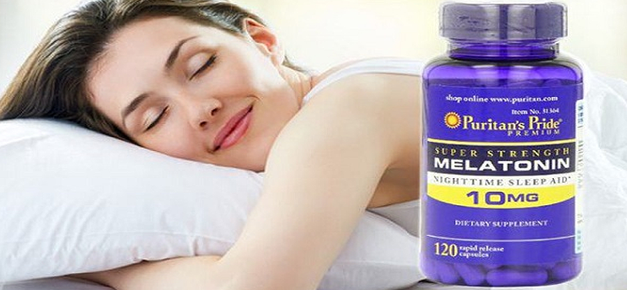 Viên Uống Hỗ Trợ Trị Mất Ngủ Puritan's Pride Melatonin 10mg, 60 viên