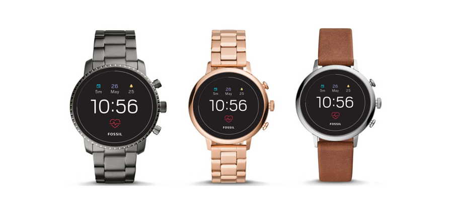 Fossil Q ra mắt thế hệ 4: chạy Wear OS, chip cũ 2 năm trước, có cảm biến nhịp tim + Google Pay